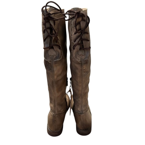 Bed Stu NWT Leather Cobbler Series Manchester Brown/Taupe Boots Women’s Size 8 - Picture 5 of 16